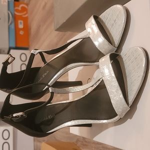 Calvin Klein Open Toe Pumps